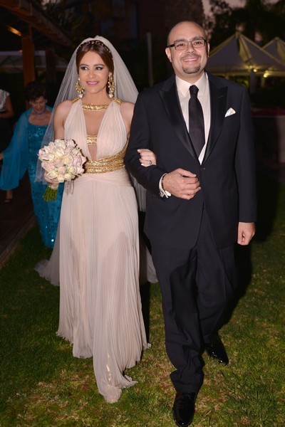 Carole Samaha Wedding